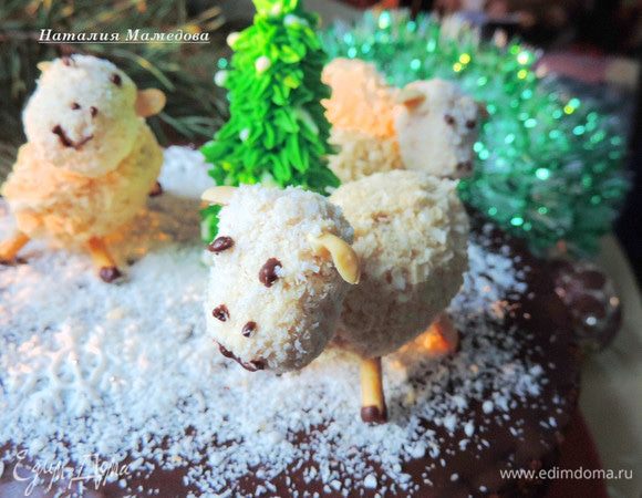 Вот такой симпатичный тортик получился.