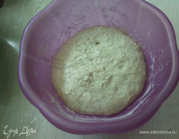 Опара на следующий день :)