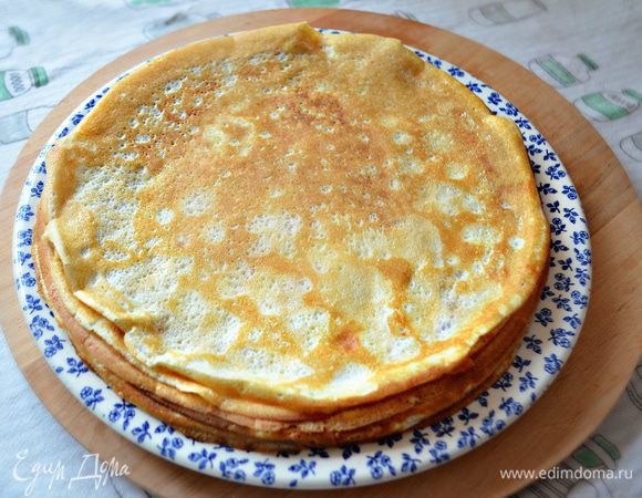 У меня получилось 10 блинчиков.