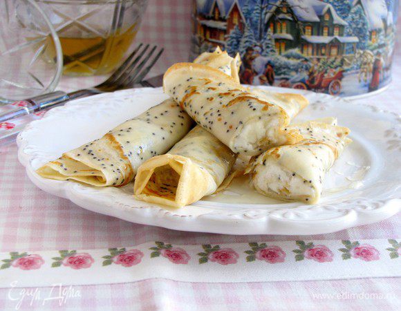 Подавать, полив дополнительной порцией меда. Приятного аппетита!