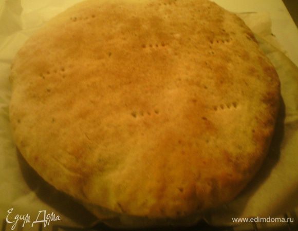 Вынимаем из духовки, накрываем полотенцем и даём отдохнуть 10 минут. 