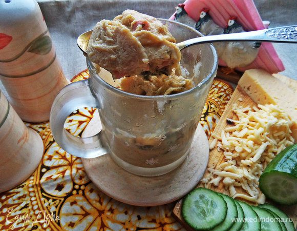 Думаю, время готовки зависит от толщины и прозрачности кружки.