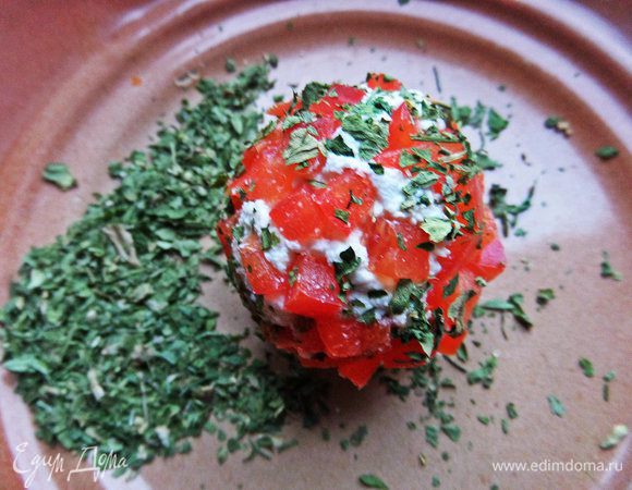 Я ещё прокатала их в сухой петрушке.