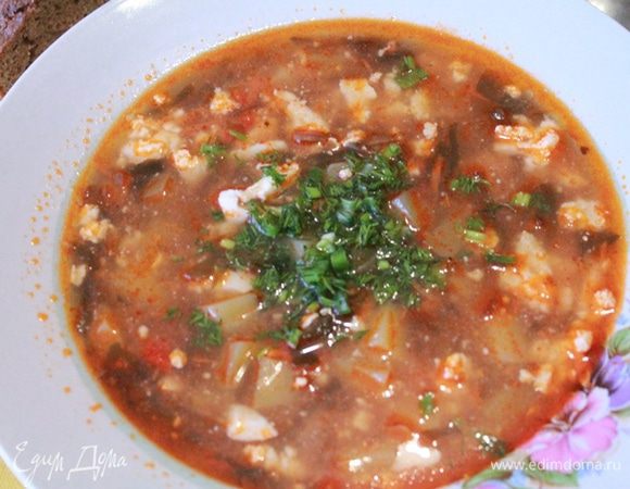 Подавать со сметаной.