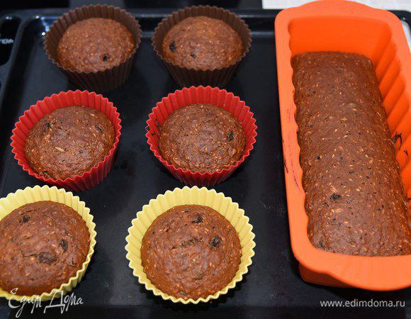 Вот такие кексы получились.
