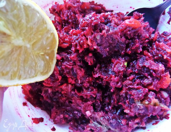 Несколько капель лимонного сока.