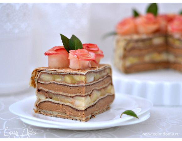 Залить желе для торта.