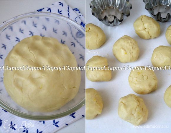 Замесить тесто. Желательно это делать быстро, не растягивая процесс, дабы тесто не затянулось и при выпечке изделия не стали жесткими. Разделить тесто на кусочки.
