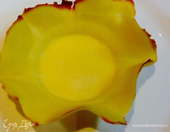 Готовая корзиночка. 