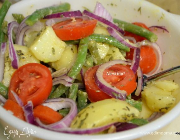 Смешаем все в блюде и подаем к столу.
