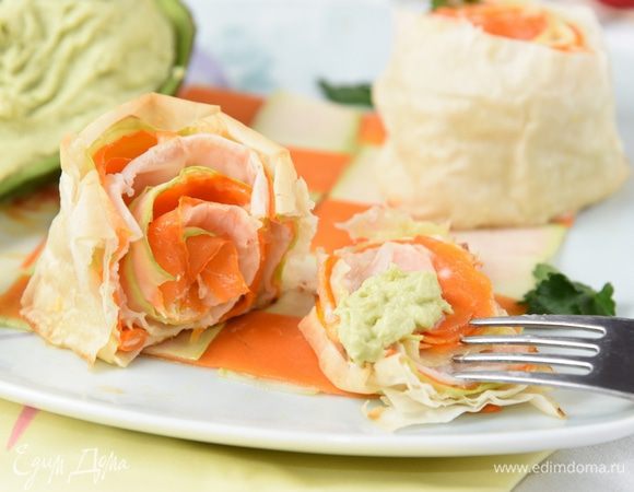 И в разрезе с соусом. 