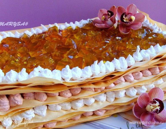 Лучше дать десерту настояться немного.