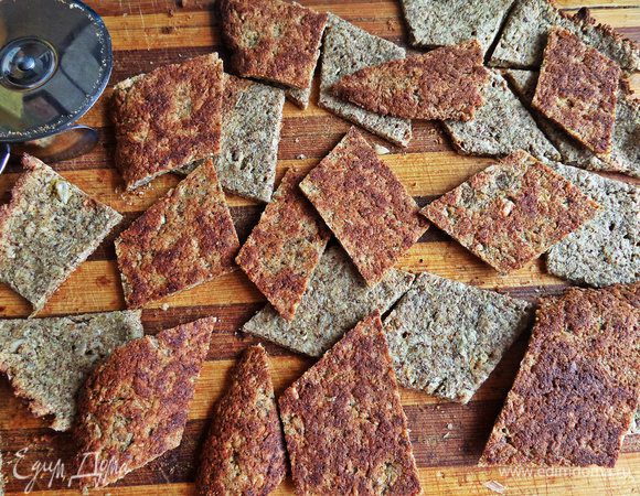 Наши чипсики готовы! Выпекаем остальную партию.