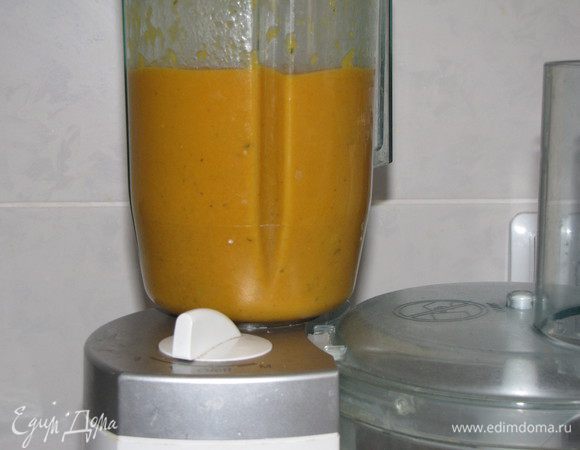 Все хорошенько пробить блендером. Попробовать на соль, если нужно подсолить.