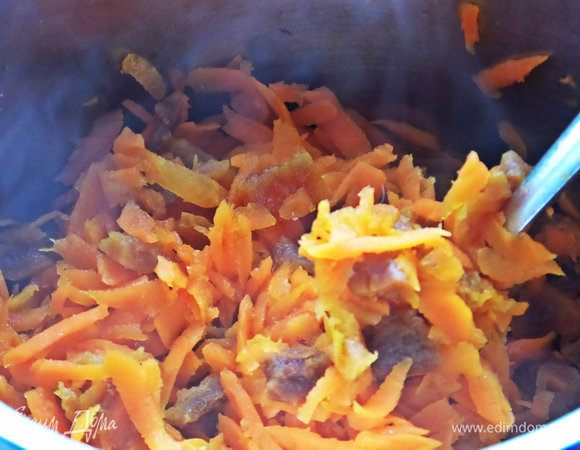 Вот так морковка и курага распарились!