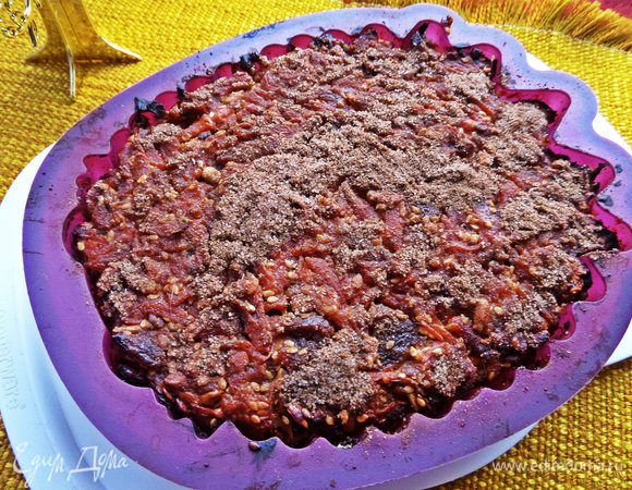 Вот такой карамелькой запёкся верх!