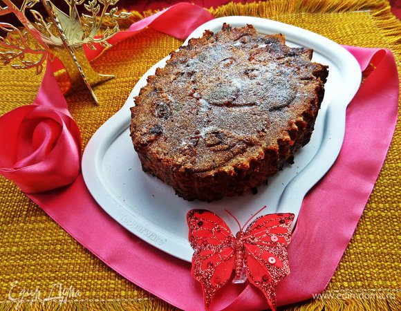 Перемещаем на блюдо для подачи, можно посыпать пудрой.