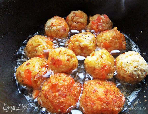 Жарим во фритюре со всех сторон.