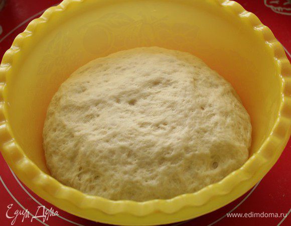 Дать тесту выбродить 30-60 минут.