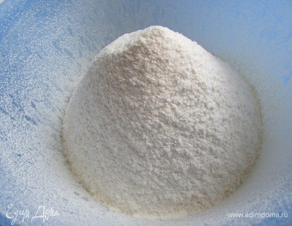 Муку просеять.