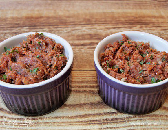 Вот кол-во готового паштета.