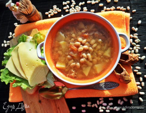 Разливаем по тарелочкам и угощаемся)