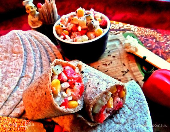 Для удобства можно разрезать и тут же подавать как закусочку!