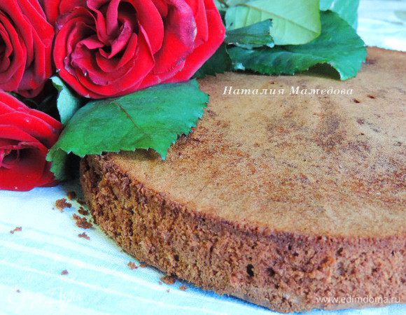  Вот и наш бисквит.