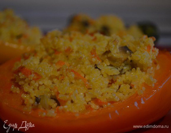 Из духовки наши перчики.