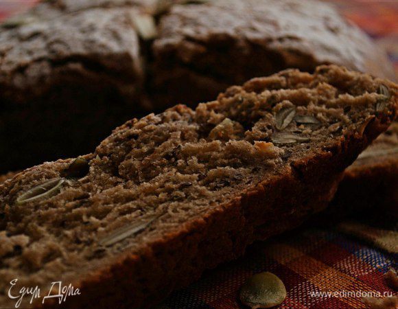 Вот такой мой первый хлебушек) 