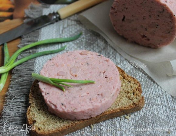 Кстати, такую колбаску можно и поджарить. Приятного аппетита!