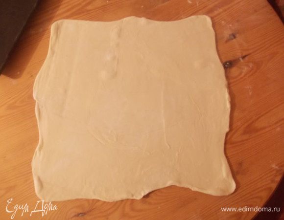 Раскатываем наш квадрат.