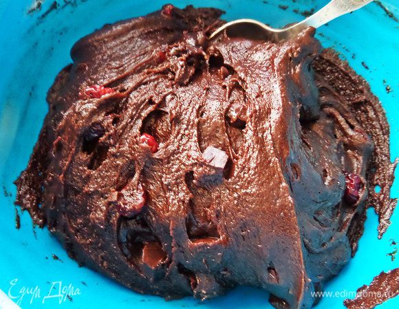 Вот такое тягучее тесто получается.