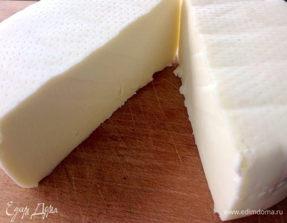 Вот так выглядит сулугуни, который я купила в обычном супермаркете.