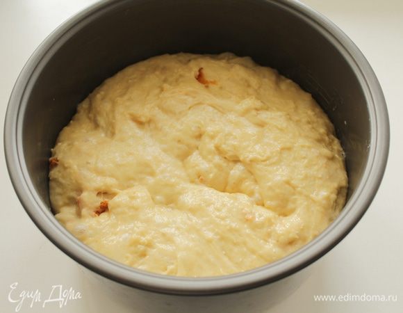 За это время тесто обмять 2 раза.