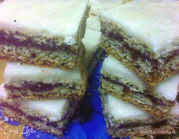 Полностью остудить и нарезать на квадратики