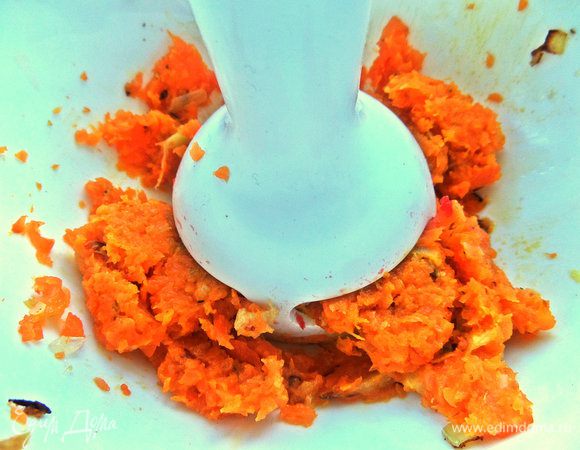 Взбиваем блендером.