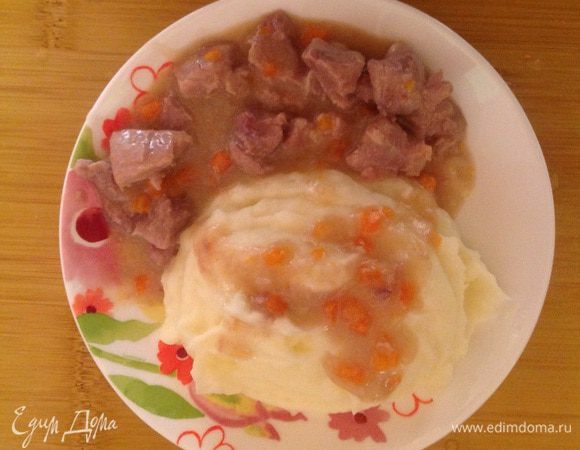 А вот и готовое блюдо. Приятного аппетита:) 