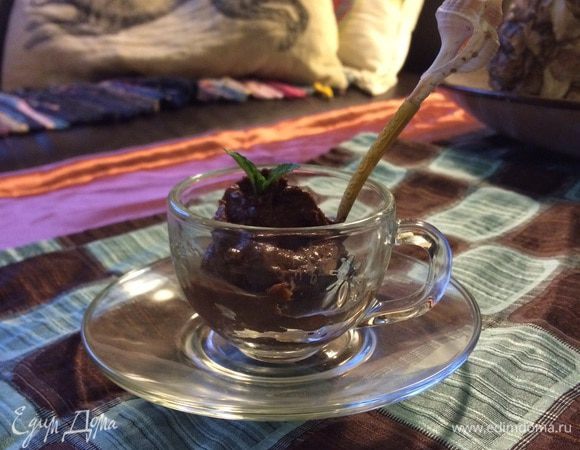 Та-даааам! 
Можно замораживать, будет шикарная мороженка.