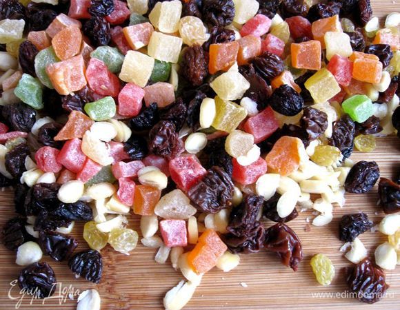 Это смесь, добавленная к тесту.