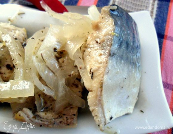 Вкусная рыбка готова. Угощаемся!!!