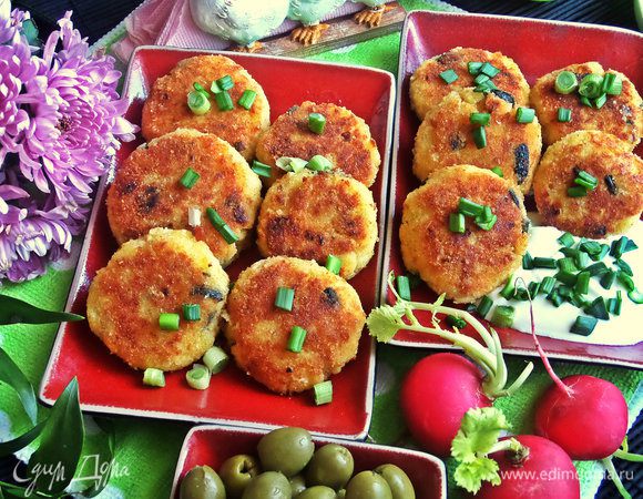 Получается 11 биточков! 