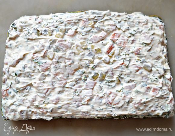 Поставить в холодильник минимум на 3 часа (лучше на ночь).