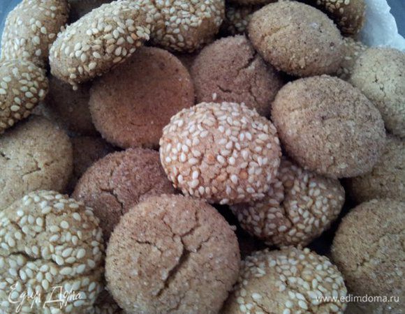 А вот и готовое печенье :)