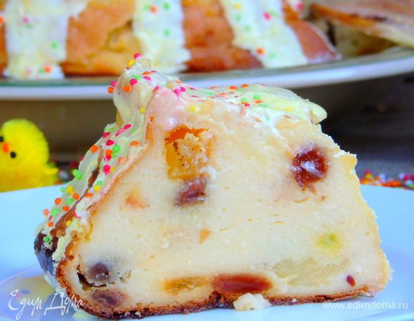 А вот разрез!!! Светлой и вкусной вам Пасхи!!!