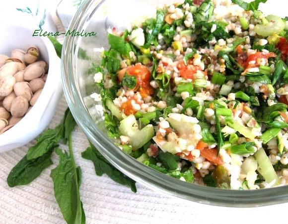 Наш салат готов. Приятного аппетита!