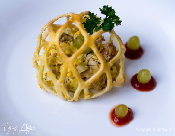 Запечь при 200 градусах до золотистого цвета.