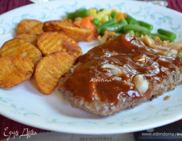 Подаем к столу с готовым горячим гарниром.