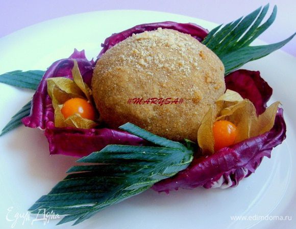 Сверху посыпать тертым пармезаном или орешками.
