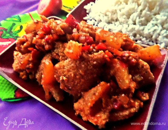 Тушим под крышкой минут 10. Густоту регулируем сами.